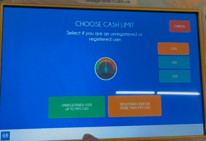 Before - Confusing limit selection with decorative gauge