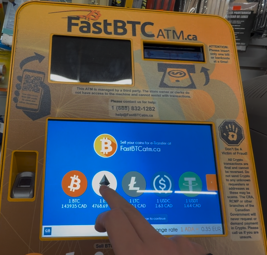 Step 2 - Redundant cryptocurrency selection with exchange rates